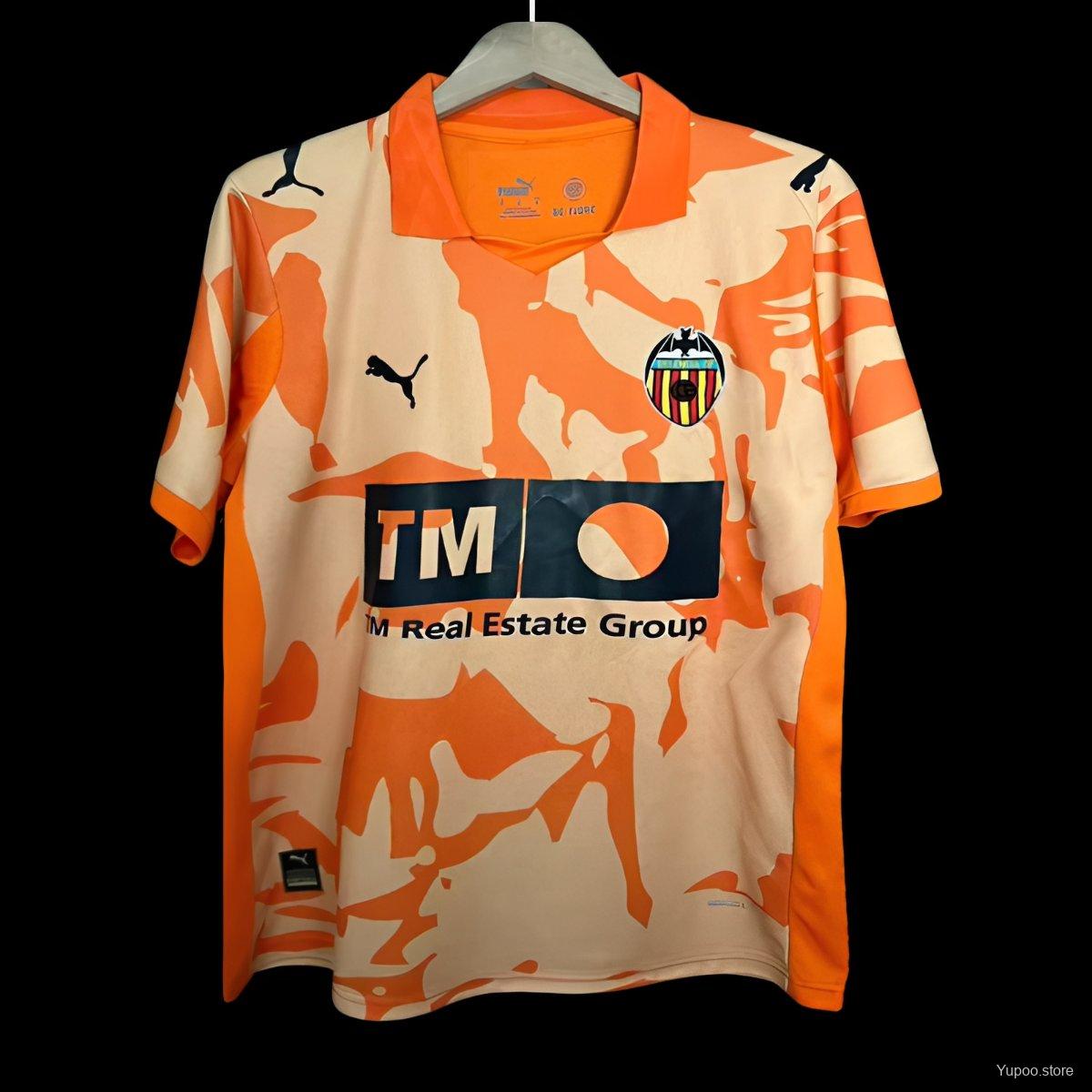 Camiseta de fútbol Valencia 2025/26 ESPECIAL MANGA CORTA VERSION FAN